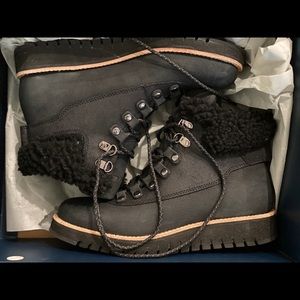 Cole Haan Zerogrand Explorer Black Hiking Boots